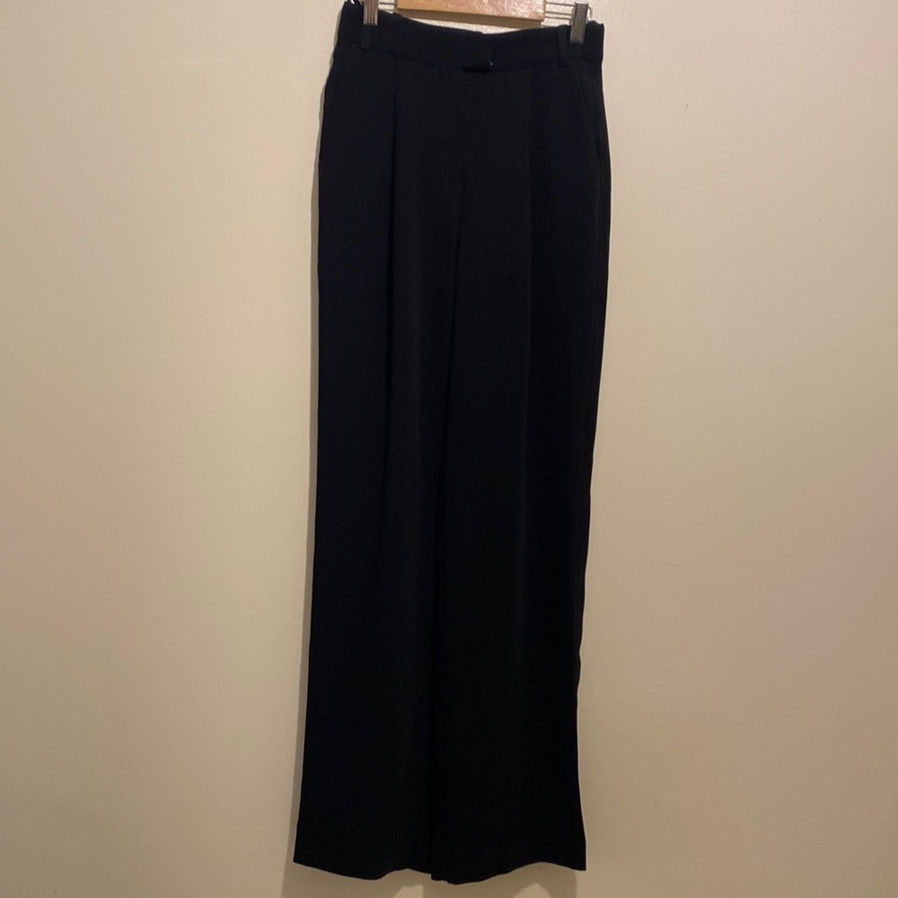BABATON BLACK CUPRO PANTS WITH POCKETS. Size 0 - Picture 4 of 14